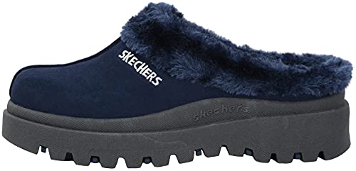 Skechers Women's Fortress Clog Slipper Navy 9.5 #TOP6
