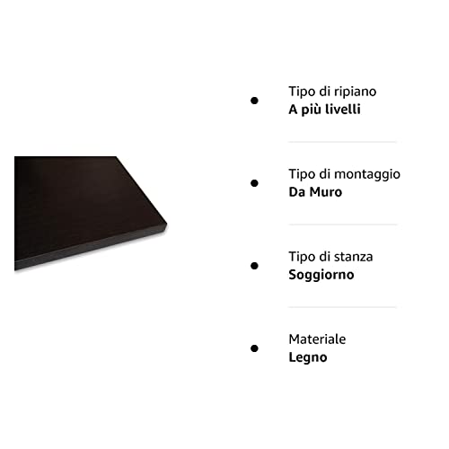 Alfredo Calandrelli Mensole da Muro in Legno