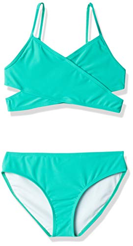 Image of Kanu Surf Girls' Coral Reef Beach Sport Wrap Around Bikini 2-piece Swimsuit