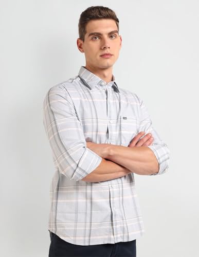 Image of Arrow Men's Cotton Regular Fit Shirt