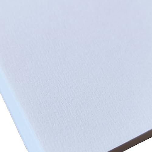 50 feuilles A4 | Papier Vergé Blanc 120 g | Lot de 50 feuilles A4 (21 x ...