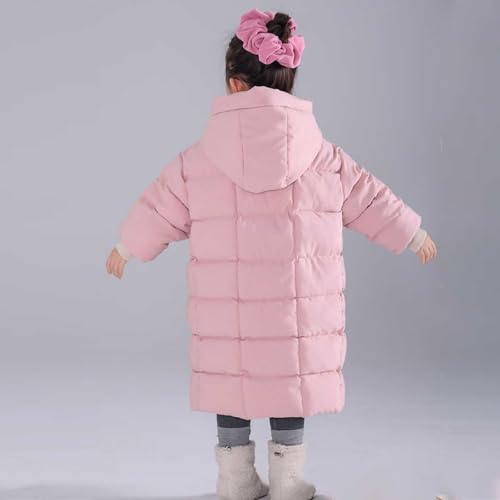 Kids Winter Coats Youth Quilted Heavyweight Jackets Winter Fashion Warm Outerwear Full Zip Loose Comfortable Coats4