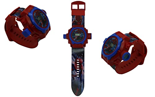 KASBA Digital 24 Images Spider Hero Projector Watch for Kids Digital Watch for Kids Digital Watch for Boys (Multicolor) 2 31BcBLELo6L. SL500