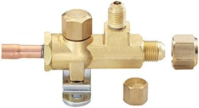 イチネンTASCO TA281HB-2 R410a用サービスポート付ボールバルブ