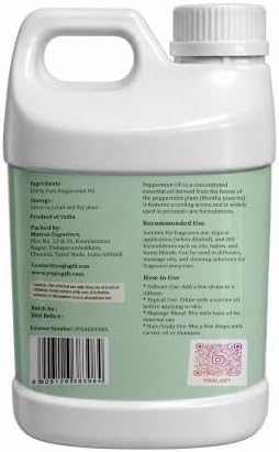 Peppermint Oil 32 fl oz - Essential Oil for Diffusers, Candle & Soap Making image 4