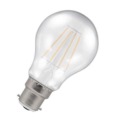 Crompton Lamps White LED GLS Light Bulb 4.5W B22 Harlequin | IP65 Outdoor Lights LED Bulbs | Energy-Saving Replacement for 25W Bulbs | 15,000 Hours Life | for Festoon Lights Outdoor