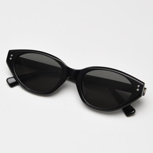 Lunettes de soleil en acétate haut de gamme style Cat Eye chic - 6