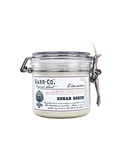 BARR-CO Original Scent Sugar Scrub 12oz - Hydrating, Smoothening - Body - Sugar Scrub