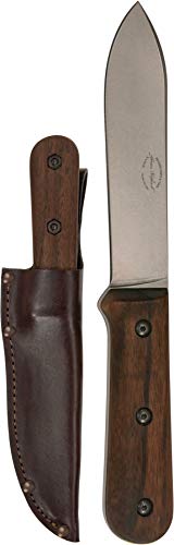 KA-BAR Becker Kephart Fixed 5.1 in Blade Walnut Handle, Brown