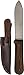 KA-BAR Becker Kephart Fixed 5.1 in Blade Walnut Handle, Brown BK62 Overall Length: 9.688"
