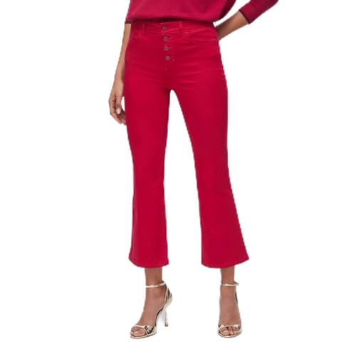 Pantalon cropped Liu Jo taille haute 25 coupe droite fluide élégante pour femme 91955