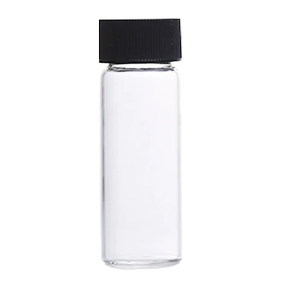 Frasco de vidrio transparente for reactivo laboratorio, 3 ml a 60, for experimentos Equipamiento de laboratorio