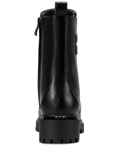 DKNY womens Rommily Lace Up Combat Boot With Studs3