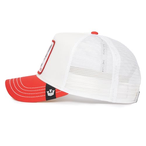 Image of Goorin Bros. Trucker Hat for Men and Women, White (The Wolf), One Size