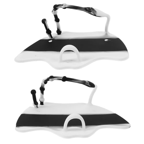 TOYANDONA Swim Training Gloves 1 Pair Silicone Webbed Paddles Fit for Adults Boys and Girls Pool Snorkeling Enhance Swimming Performance