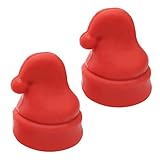 Photo Gallery veemoon 2pezzi tappi in silicone per bottiglie vino tappi per bottiglie vino forma cappello natale per uso feste banchetti regalo per uomini che amano bere Photo Gallery veemoon 2pezzi tappi in silicone per bottiglie vino tappi per bottiglie vino forma cappello natale per uso feste banchetti regalo per uomini che amano bere