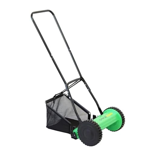 9. Oypla Manual Hand Push Grass Cutter Lawn Mower Lawnmower