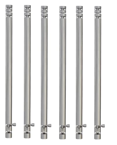 Image of DHAKAD Tower Bolt Stainless Steel ZYLO (24 Inch, Pack of 6 PCS)