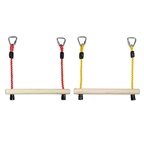 Chen0-super Jungle Gyms Barras de Mono Ninja para ni�os, Trapecio Barras de oscilaci�n Accesorios de obst�culos Flojos Escalada Slacklines Equipo de Entrenamiento Kit de Curso de Entrenamiento ni�os