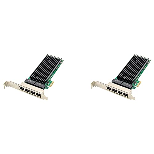 Carte Réseau Quad Port Gigabit PCIe X1 avec puce 82576 pour commutateur et LAN