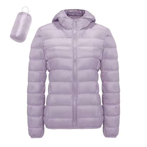 Veste matelassée d'hiver courte pour femme avec capuche chaude et coupe-vent