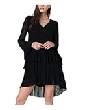 Pepe Jeans - PL952581 Penelope - Vestido Negro Mujer (M)