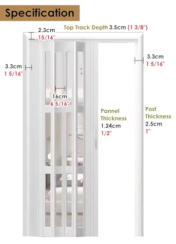 Cloison séparation accordéon PVC pour optimiser petits espaces