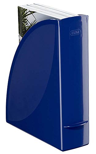 Preisvergleich Produktbild Elba 400091710 Stehsammler"wave", DIN A4 aus Kunststoff, blau