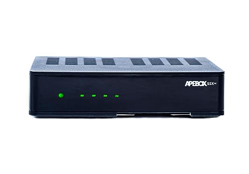 APEBOX S2X 4K, DVB-S2X UHD (2160p) Receptor Satélite FTA Multistream H265, USB 2.0, Ethernet, un Gran Receptor con Unas prestaciones excepcionales ¡Aprovecha el Momento!