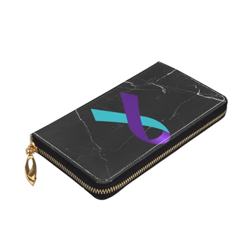 Suicide Prevention Awareness Ribbon Wallet Card Bag4