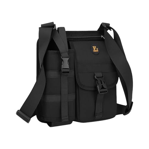 Genérico Bolsas Laterales Para Hombre: Ajustable De Tela Oxford Impermeable, Soporte De Viaje Con Múltiples Bolsillos Y Configuración Para Botella De Hidratación | Al Aire Libre Senderismo Desplazami