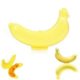 2 St&uuml;cke Bananenbox,Bananendose,Gelb Bananenbehalter,Gro&szlig;er Bananendose 100% Bpa,Banane Aufbewahrungsbox F&uuml;r Frische Bananen Und Sichere Aufbewahrung,Sp&uuml;lmaschinenfest,Perfekter Schutz F&uuml;r Unterwegs