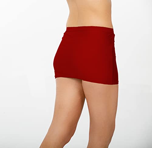 Pin Up Doll Bodycon Mini Skirt for Women Stretchy Tube Skirt with Flattering Fit Mini Low Rise Skirt for Effortless Style4