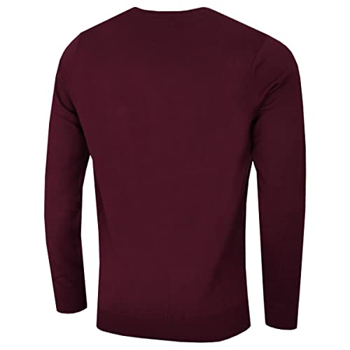 Calvin Klein Men's Crew Neck Cotton Breathable Golf Sweater2