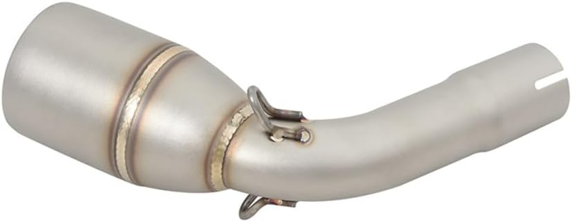 バイク用エキゾーストサイレンサー スリップオンオートバイ 51 ミリメートル排気ミドルリンクパイプエスケープモトマフラーベネリ TN