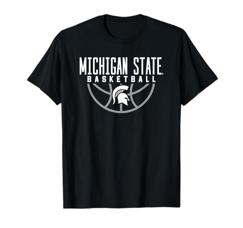 Michigan State MSU Spartans Basketball Arch T-Shirt