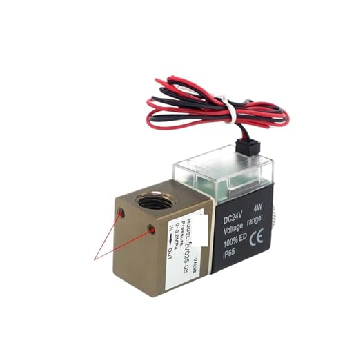 Vanne de commande pneumatique 2V025-08 anti-fuite normalement fermée 1/4