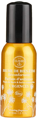 Elixirs Co & 01080030 Vapore di Benessere emergenze Fiori di Oli Bach Essentiales Oro, Oro, 3.5 x 3.3 x 11 cm