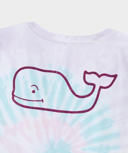 vineyard vines Girls' Whale Swirl Tie Dye Short-Sleeve Tee3