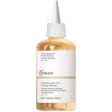 7% Glycolic Acid Toner, 7% Glycolic Acid Toner for Diminishing Acne Marks, Pore Tightening and Skin Hydration Cover