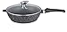 Pradel Excellence - 52391M - Sauteuse 24cm "Façon Pierre" en Fonte Aluminium, tous Feux dont Induction