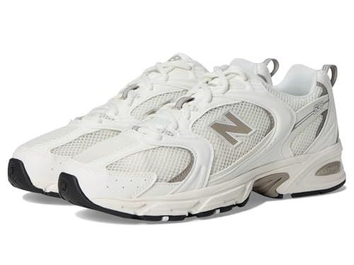 New Balance Unisex 530 Sneaker, Sea Salt/Arid Stone, 8.5 US Men