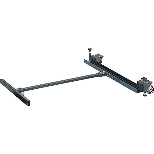Shop Fox D2057A Adjustable Mobile Base, Small Charcoal Grey & D2259A Extension Kit for Mobile Bases