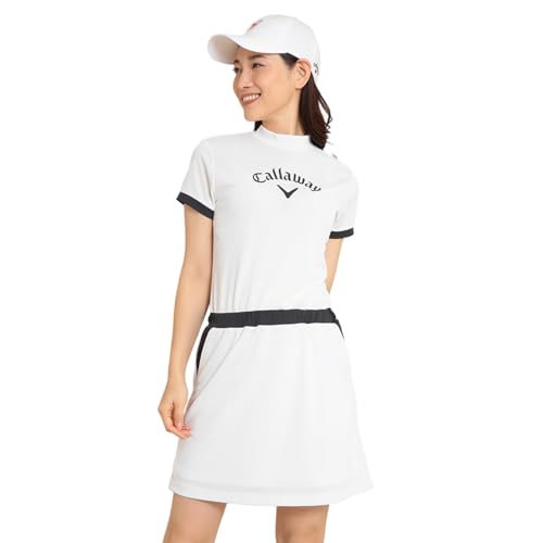 Callaway レディース半袖モックネックワンピース C24129200