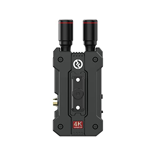 Hollyland Mars 4K Wireless Video Transmitter 5G SDI HDMI Transmitter, 450FT Los Range 66ms Latency, 4 App Monitoring 3 Scene Modes, Compatible with Mars M1 Wireless Monitor (Single Transmitter- 1 Pcs)