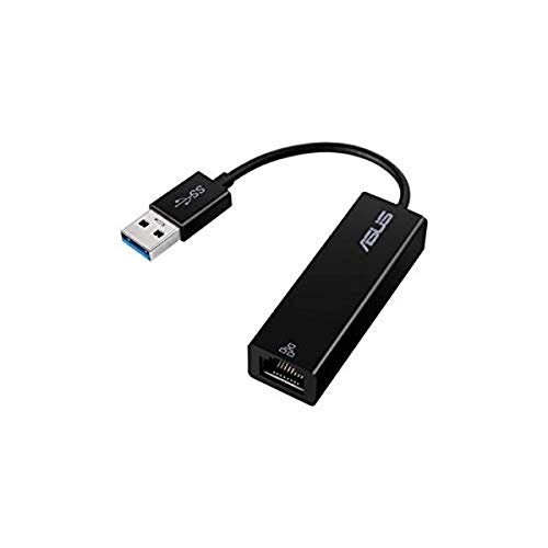 ASUS 90XB05WN-MCA010 OH102 USB3.0 to RJ45 DONGLE/ 1000 Mbps (Black)
