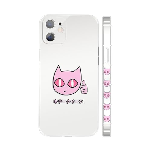 �W���W���̊�Ȗ`�� iPhone�P�[�X �X�}�z�P�[�X �A�j�� �L�����N�^�[ iPhone16e�Ή� �����ی� �g�ѓd�b�P�[�X �ϏՌ� �����h�~ �h�o �y�� ���^ �a���� �v���[���g �M�t�g