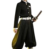 Wecos Men Cosplay Movie Women Costume Anime Clothing Team Uniform Outfit with Golden Button Halloween Cos (L)