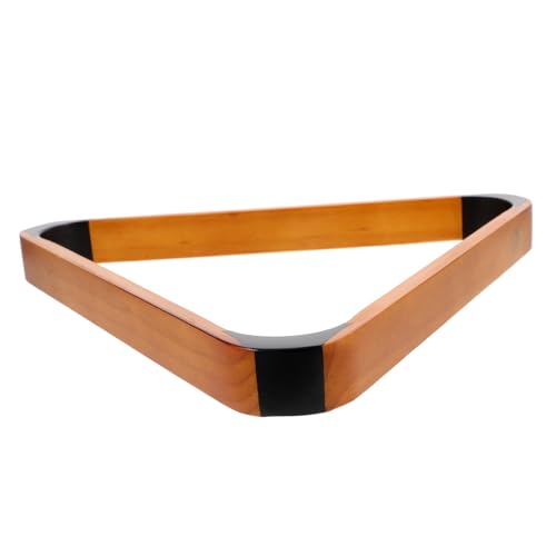 SUPVOX Billiard Accessories Mini Table Pool Ball Rack Triangle Billiard Rack Wooden