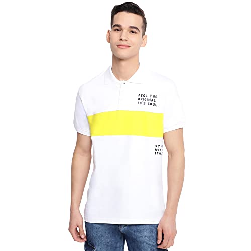 Image of Half Sleeve Polo Neck Cotton Tshirt for Mens-BMP